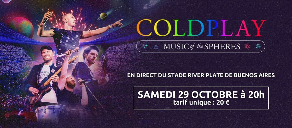 actualité Concert COLDPLAY