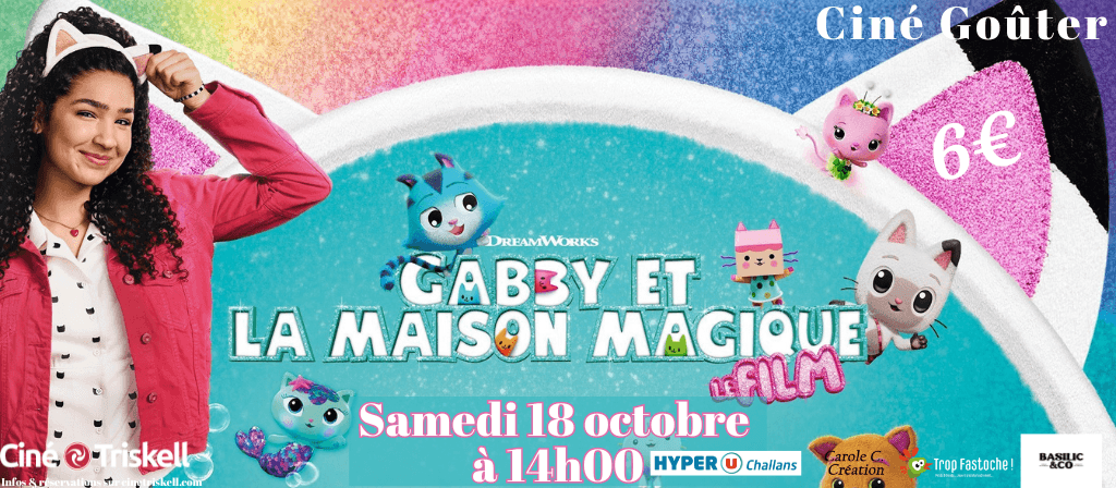 actualité Ciné P'tit Déj Gabby et la maison magique